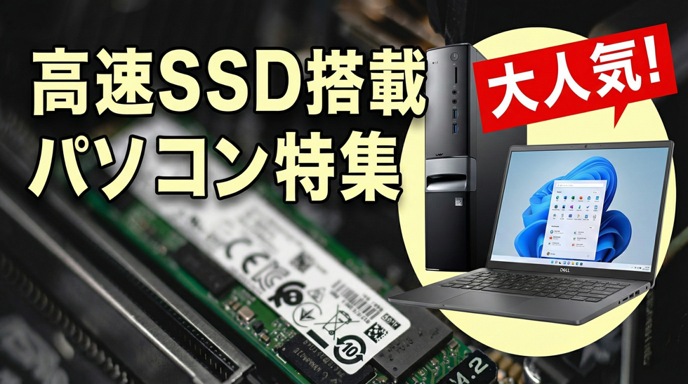 SSD搭載 パソコン特集