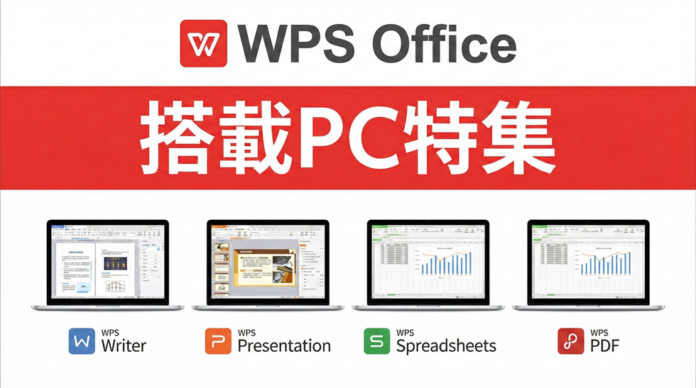 WPS Office搭載PC特集